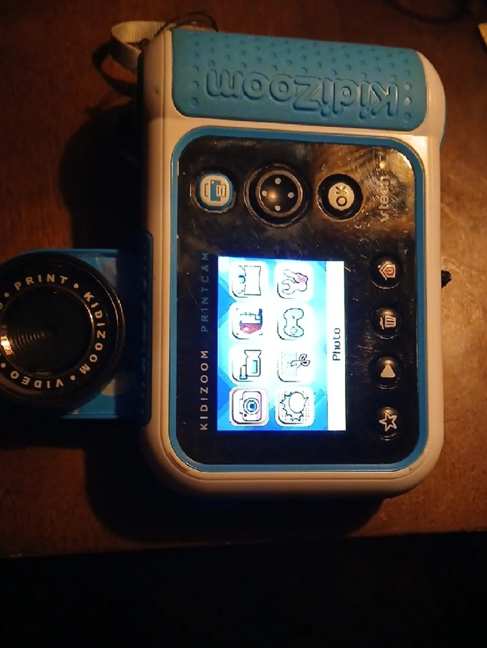 Kidizoom PrintCam Kids Digital Camera - Blue,‎ VTech